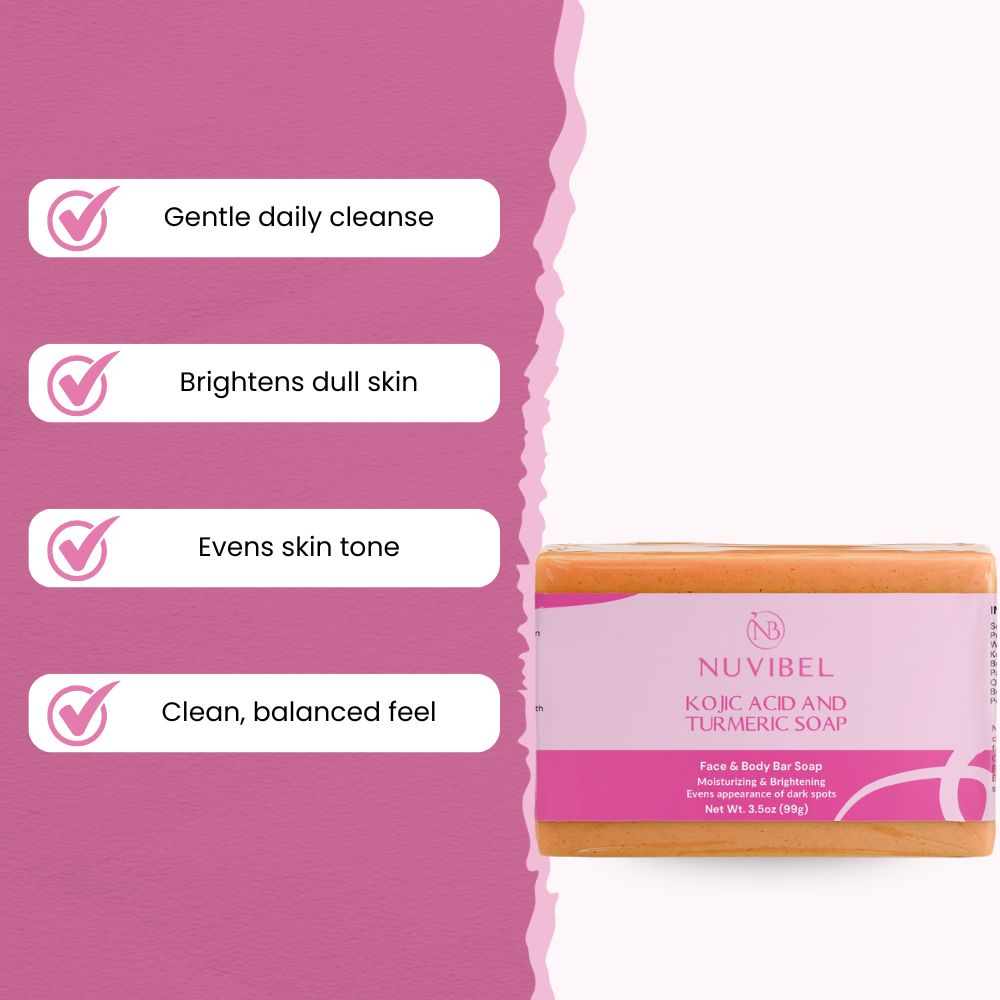 Kojic Acid & Turmeric Soap