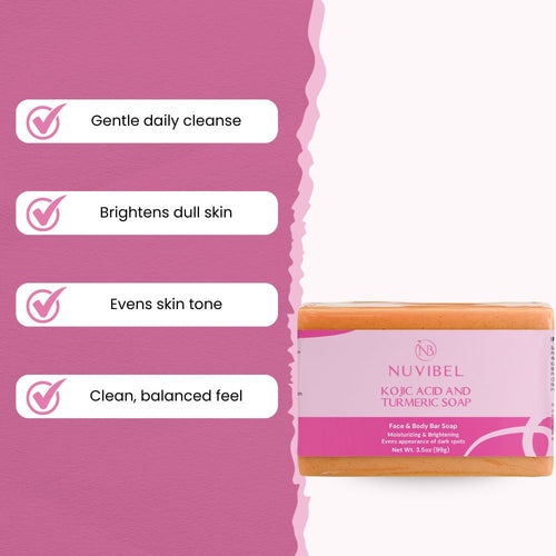 Kojic Acid & Turmeric Soap
